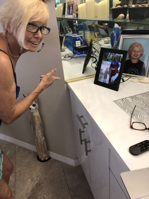 Mom loves her nixplay digital photo frame
